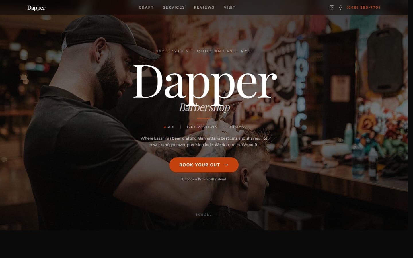 Dapper landing